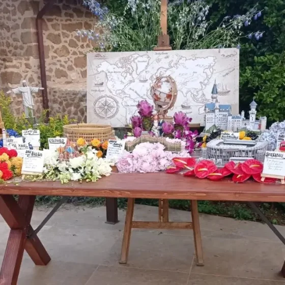 allestimento- tableau mariage